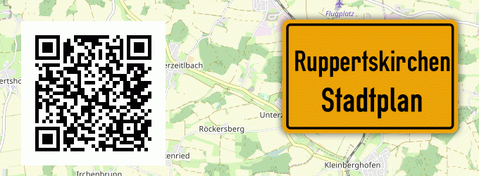 Stadtplan Ruppertskirchen, Niederbayern