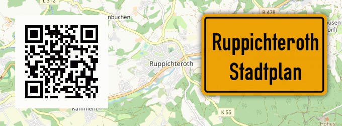 Stadtplan Ruppichteroth
