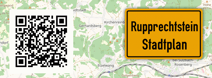 Stadtplan Rupprechtstein