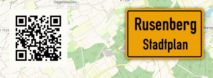 Stadtplan Rusenberg