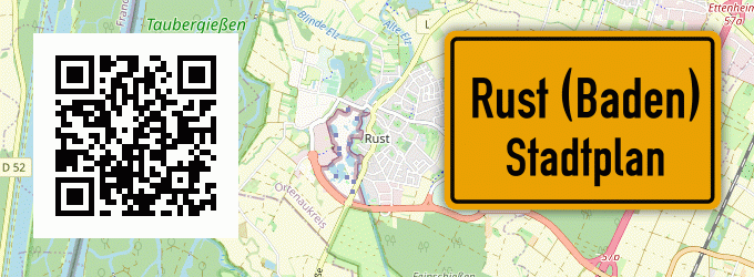 Stadtplan Rust (Baden)