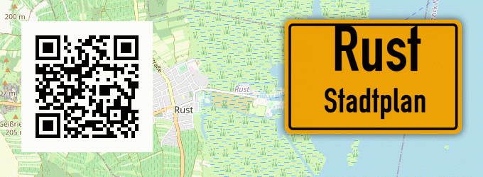 Stadtplan Rust