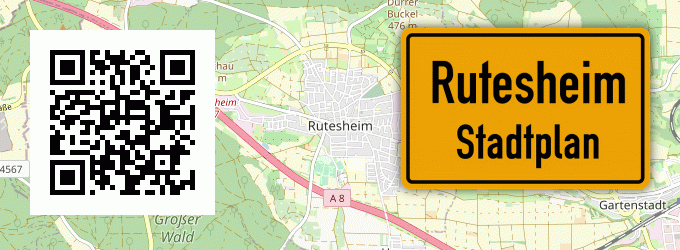 Stadtplan Rutesheim