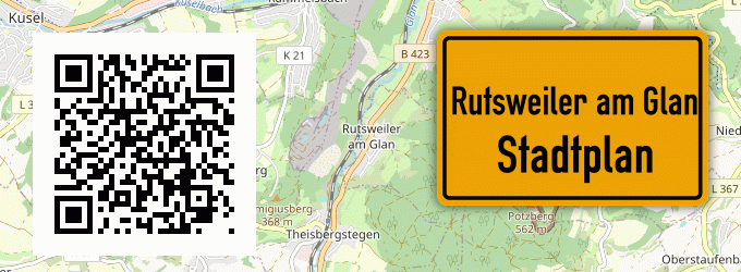 Stadtplan Rutsweiler am Glan