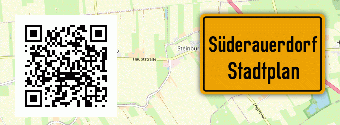 Stadtplan Süderauerdorf