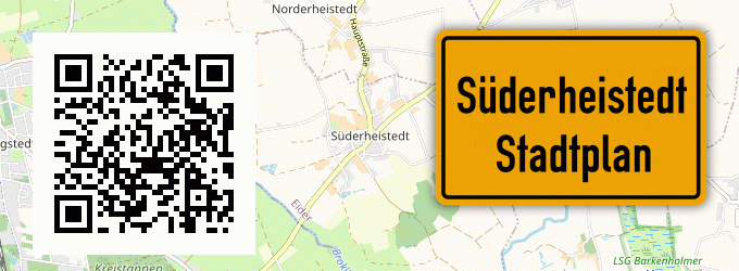 Stadtplan Süderheistedt