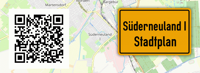 Stadtplan Süderneuland I