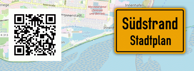 Stadtplan Südstrand