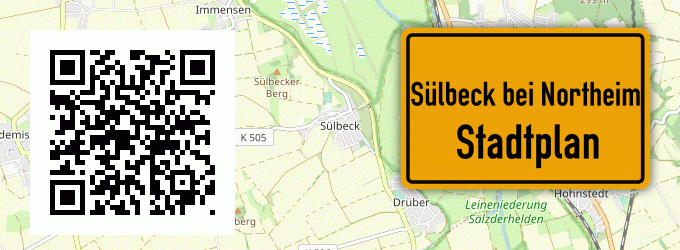 Stadtplan Sülbeck bei Northeim