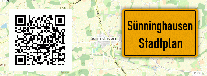 Stadtplan Sünninghausen