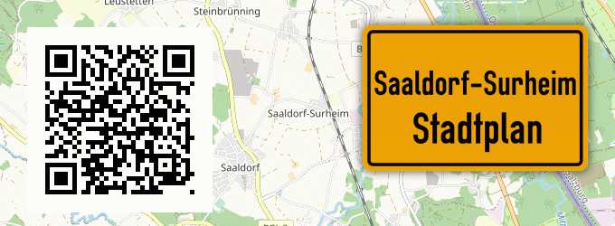 Stadtplan Saaldorf-Surheim