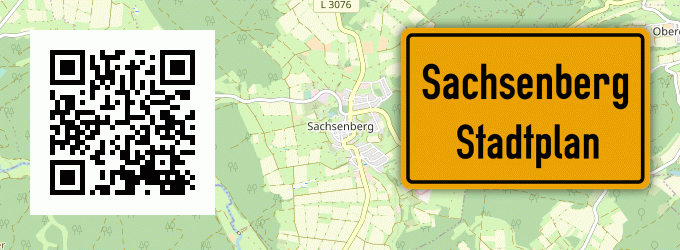 Stadtplan Sachsenberg, Waldeck