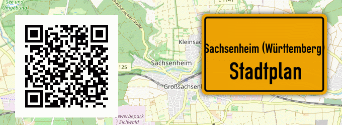 Stadtplan Sachsenheim (Württemberg)