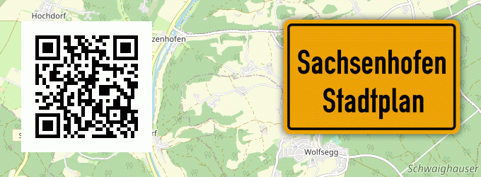 Stadtplan Sachsenhofen