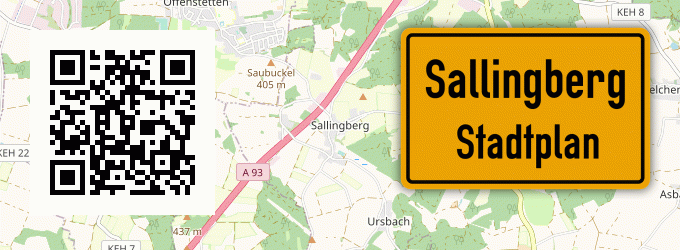 Stadtplan Sallingberg