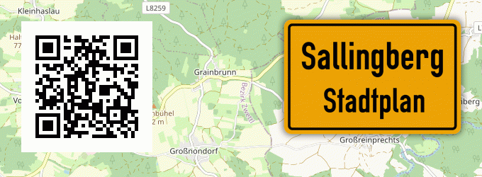 Stadtplan Sallingberg