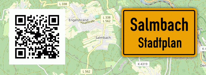 Stadtplan Salmbach