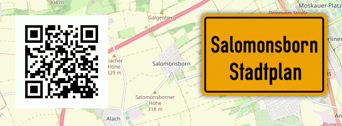 Stadtplan Salomonsborn