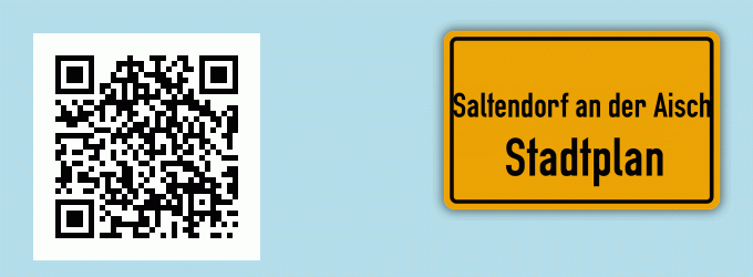 Stadtplan Saltendorf an der Aisch