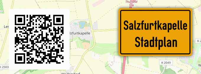 Stadtplan Salzfurtkapelle