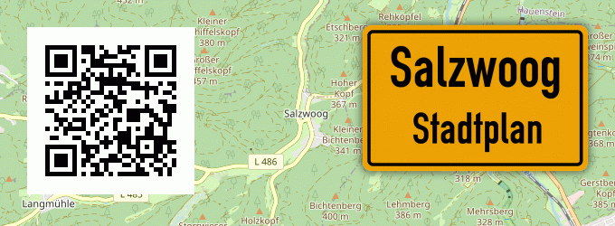 Stadtplan Salzwoog