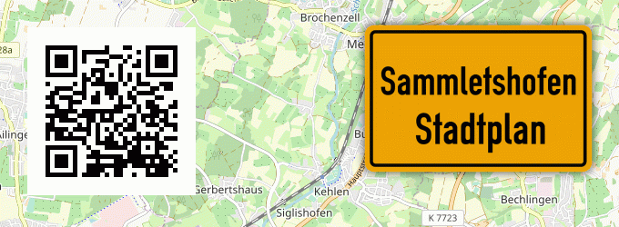 Stadtplan Sammletshofen