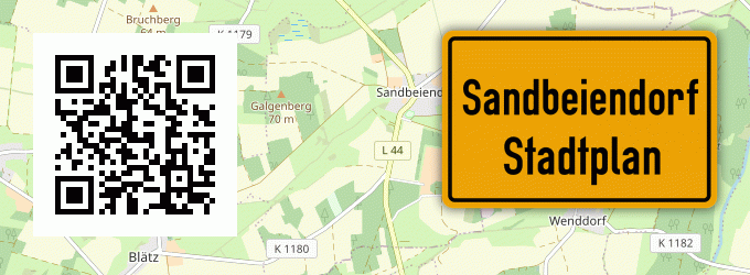 Stadtplan Sandbeiendorf