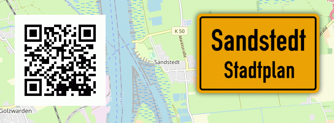 Stadtplan Sandstedt