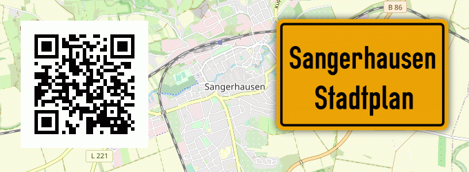 Stadtplan Sangerhausen