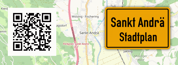 Stadtplan Sankt Andrä