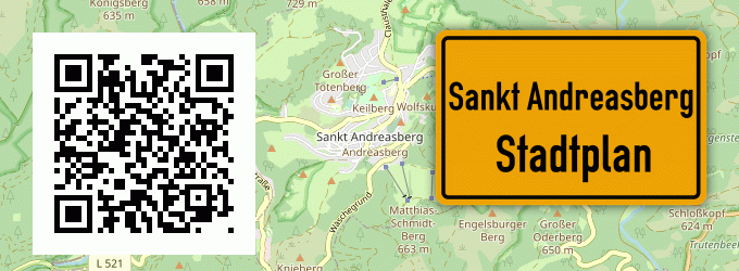 Stadtplan Sankt Andreasberg