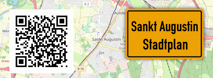 Stadtplan Sankt Augustin