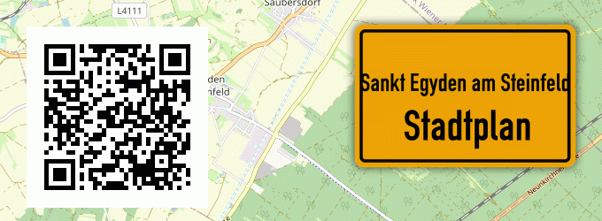 Stadtplan Sankt Egyden am Steinfeld