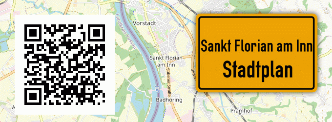 Stadtplan Sankt Florian am Inn