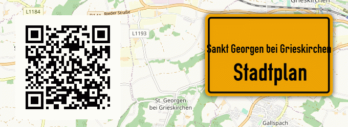 Stadtplan Sankt Georgen bei Grieskirchen