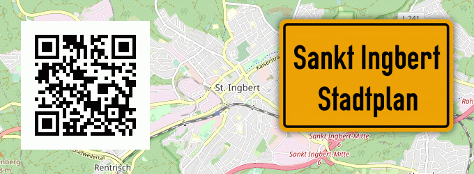 Stadtplan Sankt Ingbert