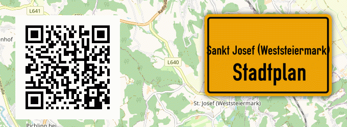 Stadtplan Sankt Josef (Weststeiermark)