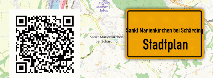 Stadtplan Sankt Marienkirchen bei Schärding