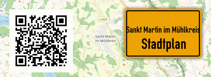 Stadtplan Sankt Martin im Mühlkreis
