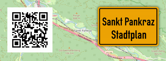 Stadtplan Sankt Pankraz