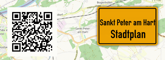 Stadtplan Sankt Peter am Hart