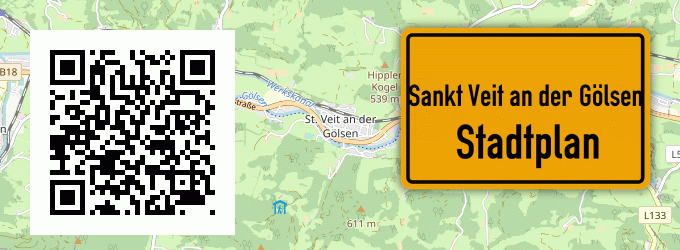 Stadtplan Sankt Veit an der Gölsen