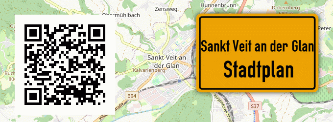 Stadtplan Sankt Veit an der Glan