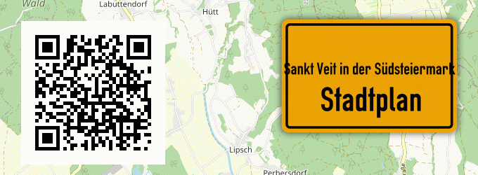 Stadtplan Sankt Veit in der Südsteiermark