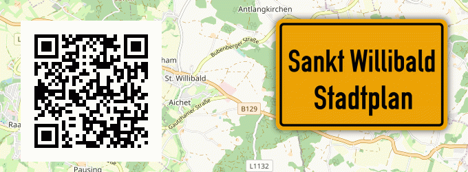 Stadtplan Sankt Willibald