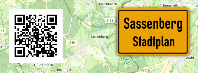 Stadtplan Sassenberg
