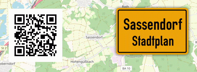 Stadtplan Sassendorf, Elbe
