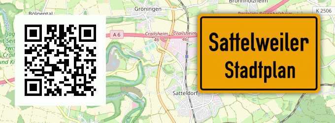 Stadtplan Sattelweiler