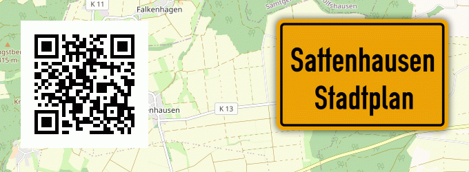 Stadtplan Sattenhausen