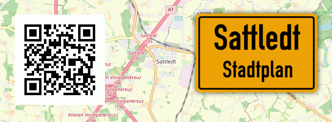 Stadtplan Sattledt